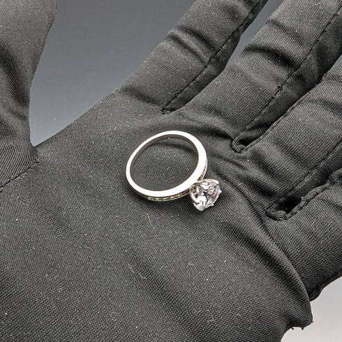 復古首飾氧化鋯純銀戒指